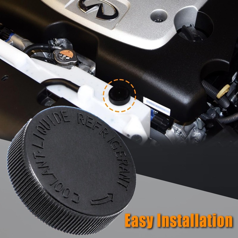 Engine Coolant Overflow Reservoir Tank Cap Compatible with Infiniti EX35