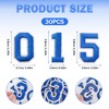 FR 30 Pcs Iron on Numbers Patches, Varsity Numbers 0-9