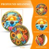Flower & Butterfly Sobriety Coin - One Day at a
