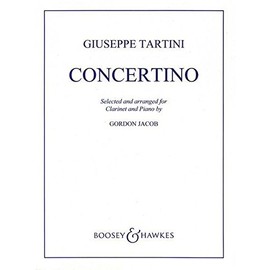 Tartini - Concertino - Clarinet Arranged by Jacob