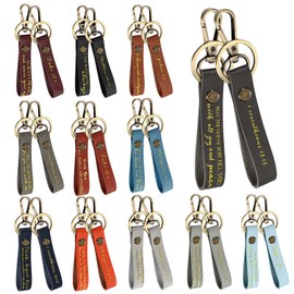 Yinkin Christian Bible Verse Keychains Bulk Mothers Day Gift for Church Religious Keychain Easter Church Baptism Party Favors (stylish Style, 24 Pack)