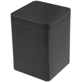 ULTECHNOVO Metal Tea Box Tea Tins Storage for Loose Leaf Spices Candy Storage Box and Gift Packaging Square Packaging with Lid 4.33 X 3.15 X 3.15in