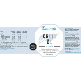 naturafit Krill Oil Capsules Pack of 75