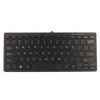 USB Wired Keyboard 78 Keys Ultra Thin Mini Portable Anti
