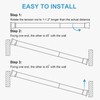 Tension Rod 16 to 28 Inch, Goowin Small Tension Rod,