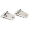 2Pcs Boat Hinges Stainless Steel Ship Door Durable Polishing AntiRust