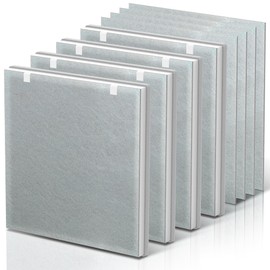 Elnuliros Vital 100 Replacement Filter Compatible with LEVOIT Vital 100 Air Purifi-er, 3-in-1 H13 Filter and Activated Carbon Filter with 4 pcs Extra Pre-Filters, Replace Part # Vital 100-RF, 4 Pack