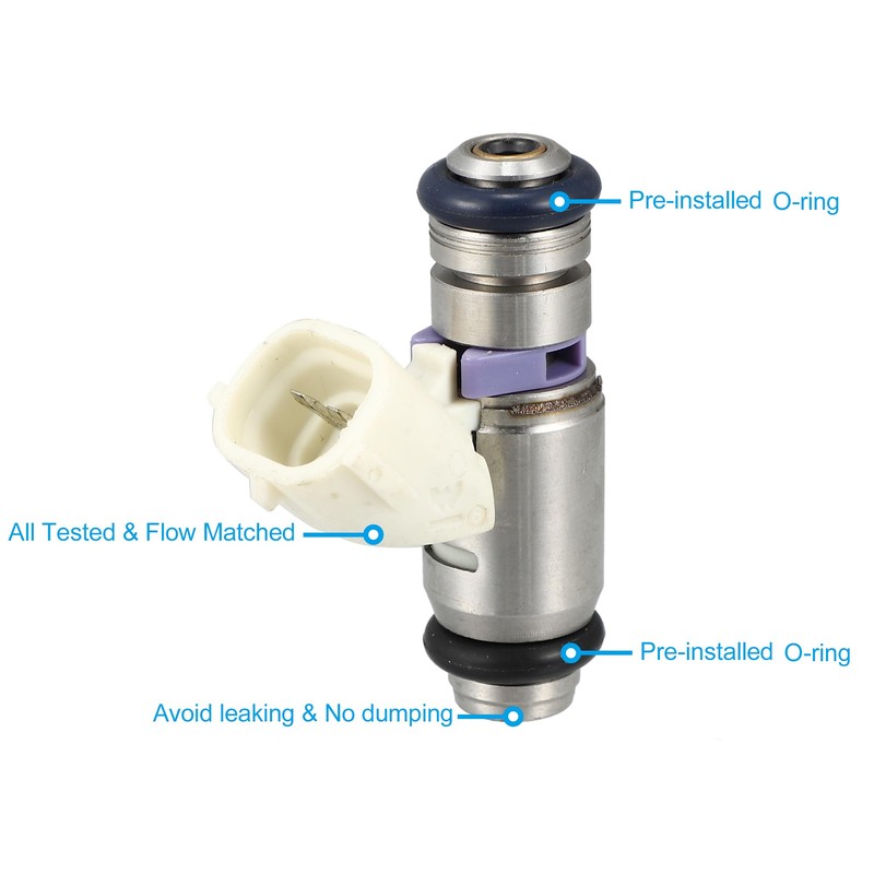 X AUTOHAUX Car Injector Nozzle Tuned Flow Replacement 036906031AH IWP196