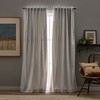 Peri Home Sanctuary Back Tab Room Darkening Lined Window Curtain