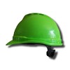 Hard Hat, FrtBrm, NnSlttd, 4Rcht, Hi-Viz Grn