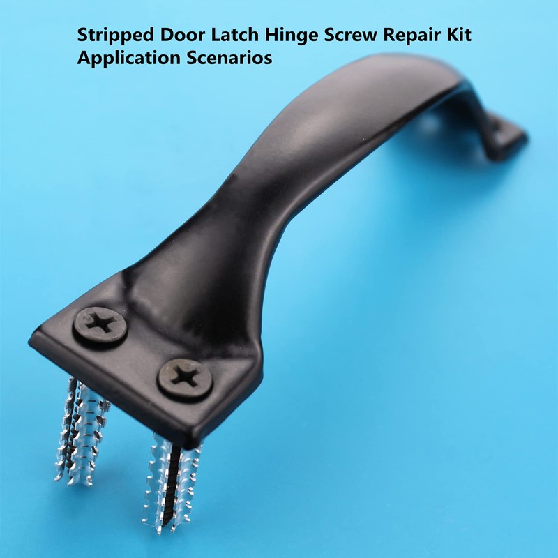 FIREFLYWEB Screw Door Security Hardware Reinforcement Jamb Repair Kit -