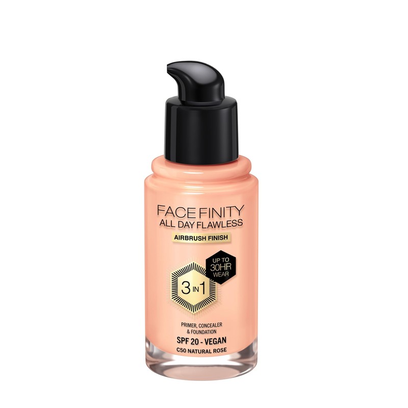 Max Factor Facefinity All Day Flawless Make-Up, Colour 50