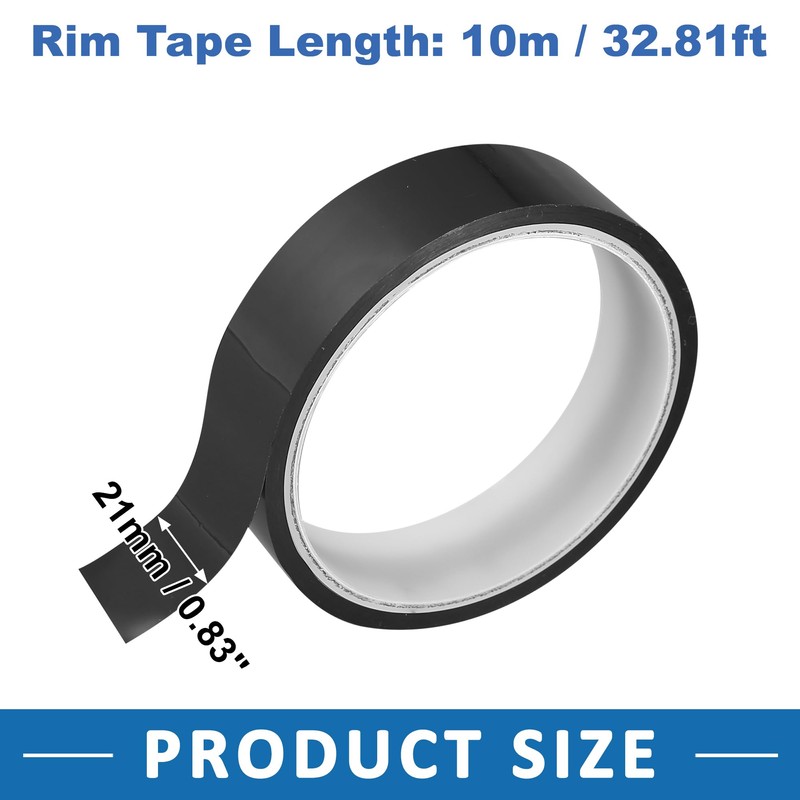 A ABSOPRO Tubeless Bike Rim Tape Strip 21mm Width 10m