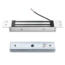 Waterproof Flush Mount Electromagnetic Door Lock,180kg/350lbs Holding Force, DC12V Fail-Safe NC Mode, Electric Magnetic Door Lock for Indoor and Outdoor Access Control Systems