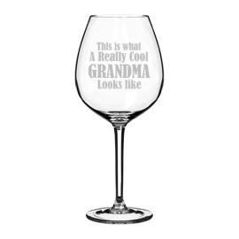 MIP Wine Glass Red White Jumbo 20oz Funny Cool Grandma