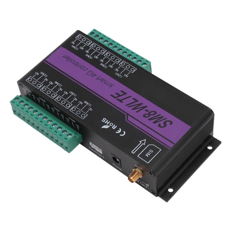GSM Gate Opener 8 Channel 4G Mobile Phone Access Controller