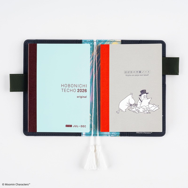 ほぼ日 Hobonichi Techo Accessories – Moomin: Hobonichi Graph Notebook (A6)