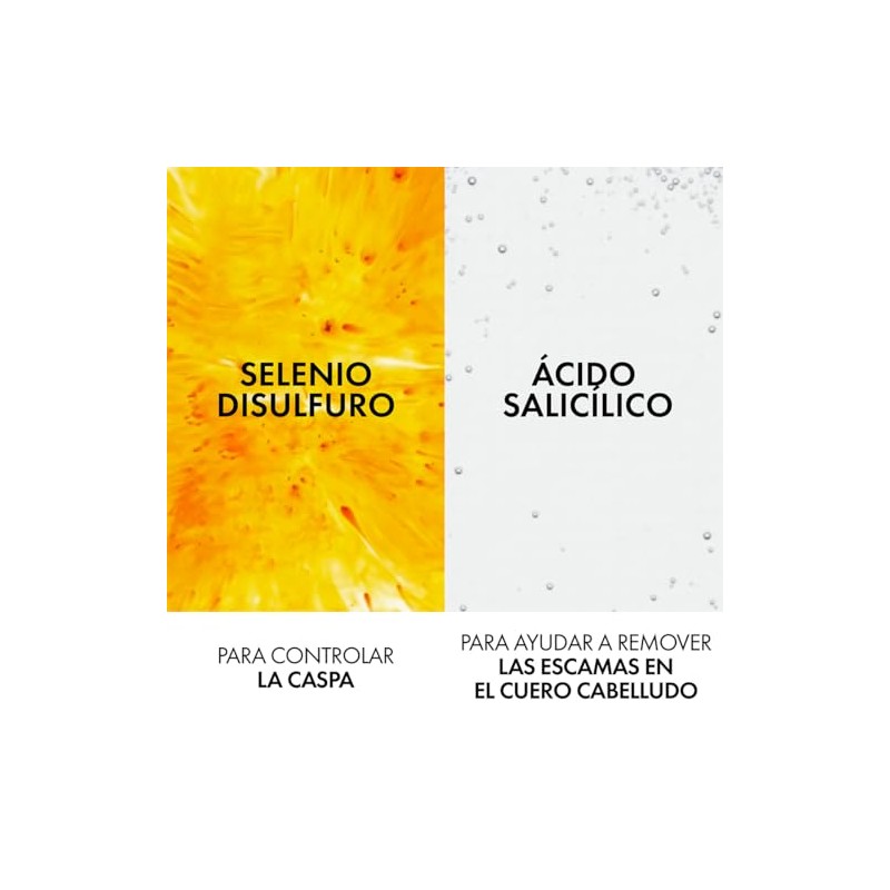 Vichy "vichy dercos caspa grasa 200ml shampoo para combatir la