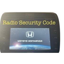 Honda Acura Radio Code / We Need Part Number /Serial Number