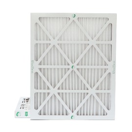 16x20x2 MERV 10 Pleated 2" Inch AC Furnace Air Filters by Glasfloss. Quantity 2. Actual Size: 15-1/2 x 19-1/2 x 1-3/4