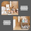 Sorbus 2 Sets of 2 Tier Metal Under Sink Organizer