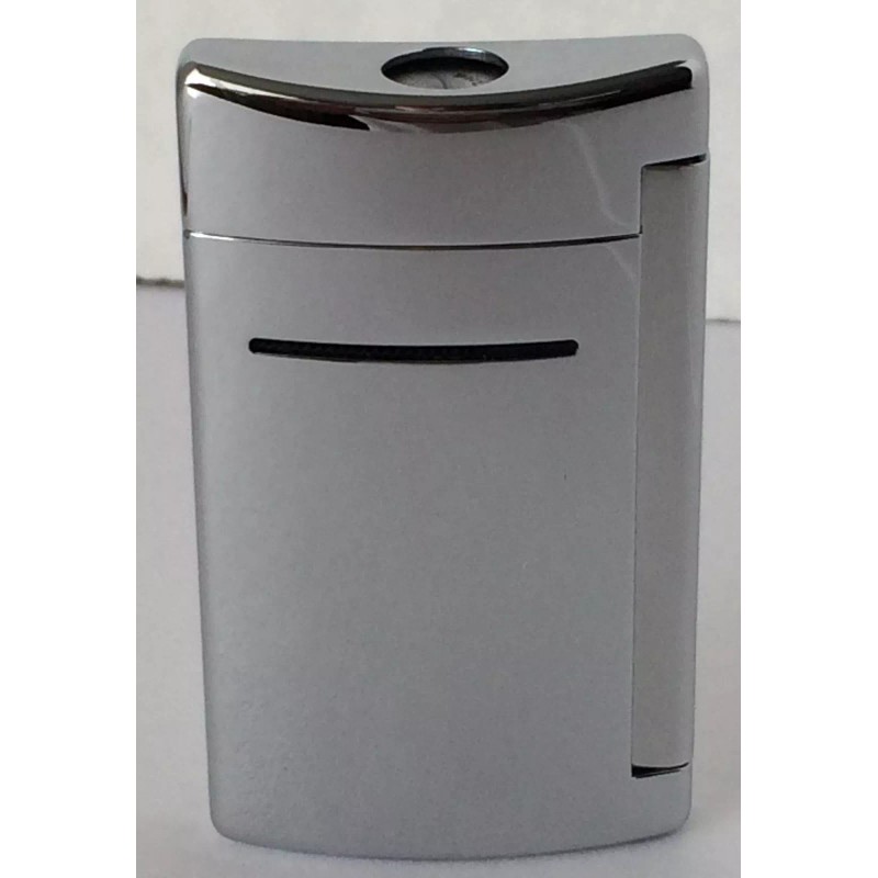 Dupont S.T. Dupont MiniJet Torch Flame Lighter, Chrome Grey, 10020