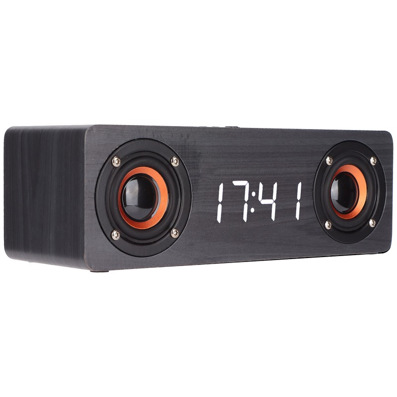 Bluetooth Speaker Multifunctional Hands Free Call Radio Alarm Clock Speaker