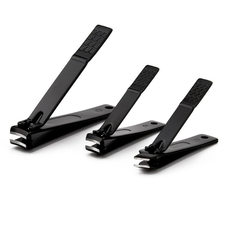 MOMOQ 3 Pcs Nail Clippers Set Toenail& Thick Toenail& Fingernail