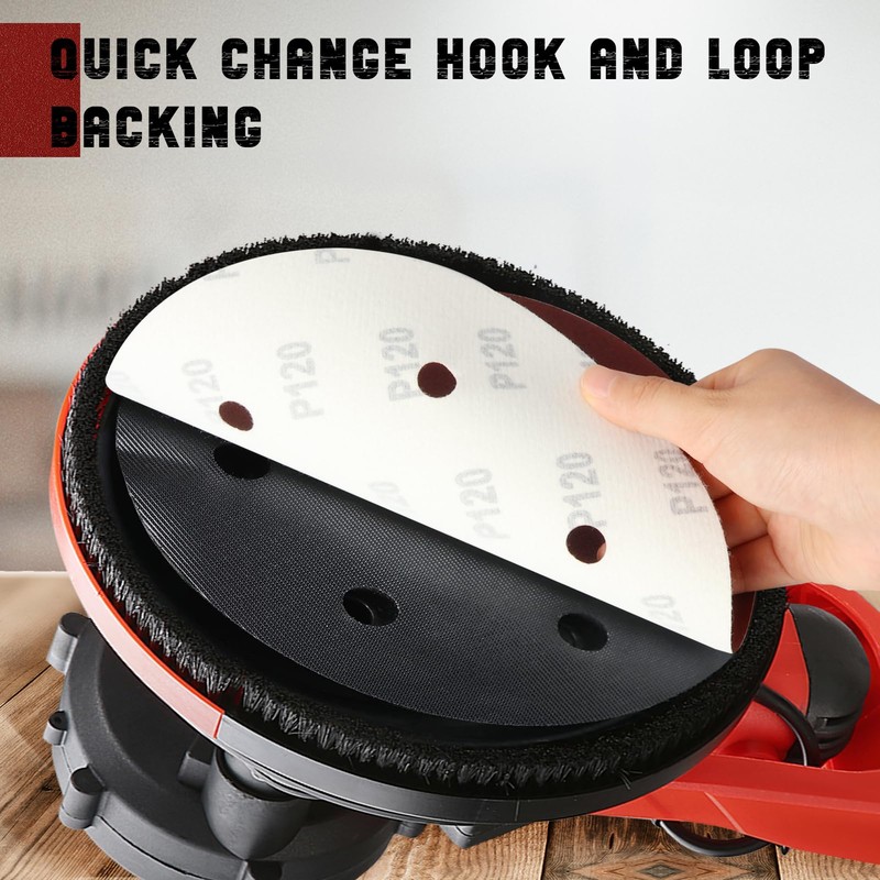 9 Inch 6 Hole Sanding Disc, GOH DODD 40 Grit