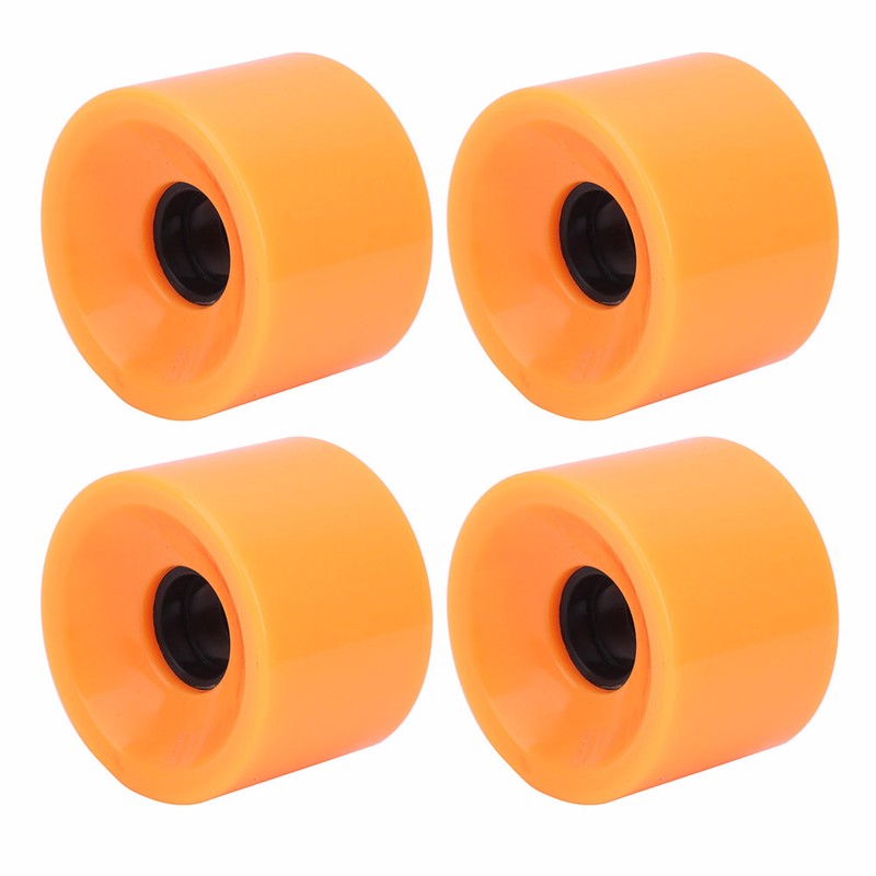 4PCS/Set Skateboard High Elastic Colorful PU Wheel Accessory for Most