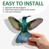 12 Pcs Fly Screen Magnets for Bird Impact Protection, Fly