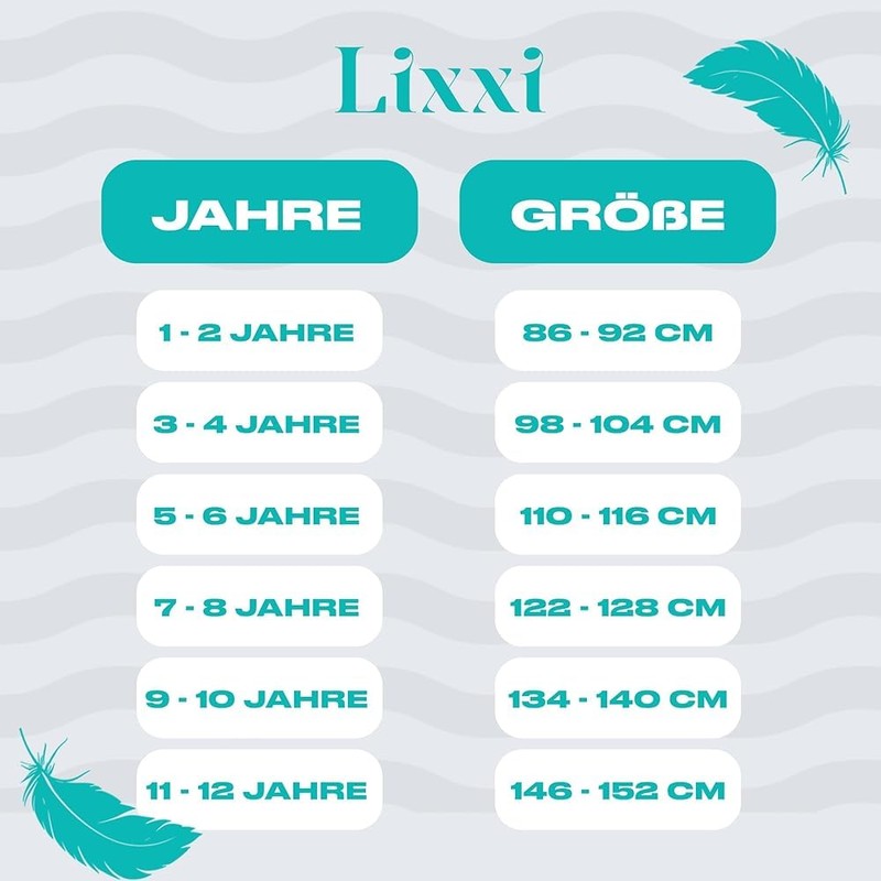 Lixxi Mädchen Unterhosen, 6 Stück, Einhorn-Design, Baumwolle, Lila/Weiß/Rosa (DE/NL/SE/PL, Numerisch,
