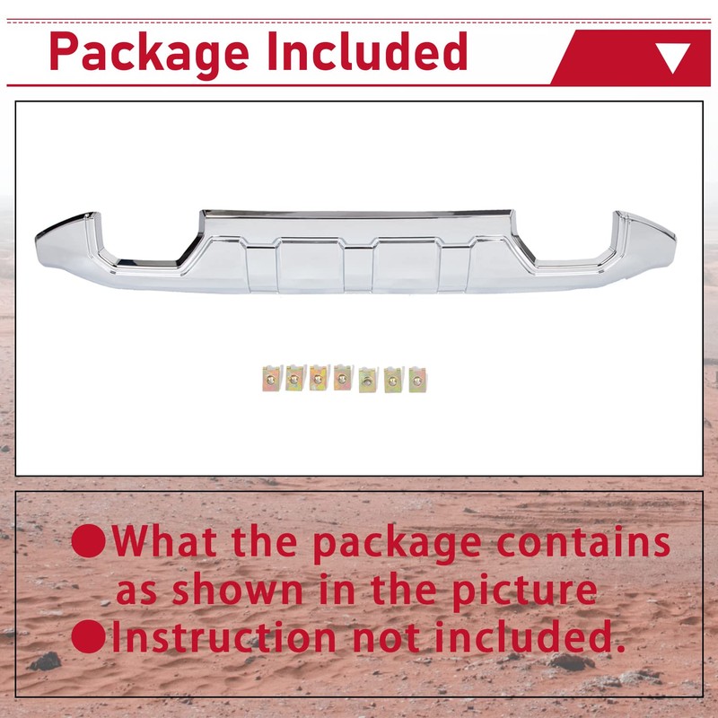HECASA Front Bumper Skid Plate Compatible with 2016-2019 GMC Sierra