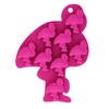 Fewo 8-Cavity Small Size Flamingo Ice Cube Tray, Food-grade Silicone