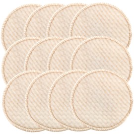 Totority 12pcs Reusable Breast Pads for Breastfeeding Soft Absorbent Nursing Cushions Washable Comfortable Design for Moms Leak Protection Easy Care