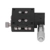 Linear Stage X Axes 40x40mm Micrometer Manual Displacement Platform Sliding