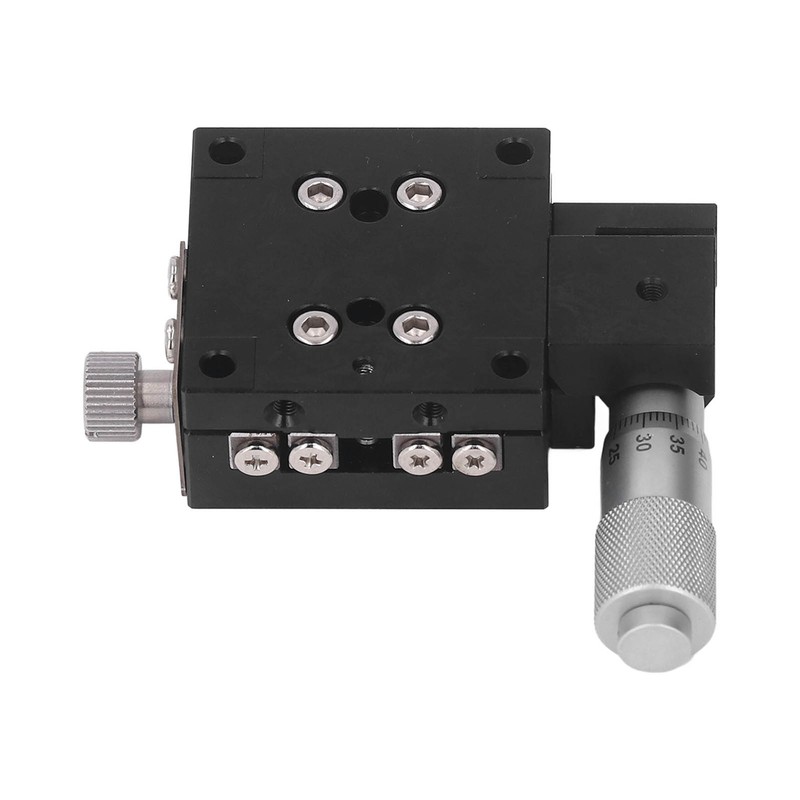 Linear Stage X Axes 40x40mm Micrometer Manual Displacement Platform Sliding