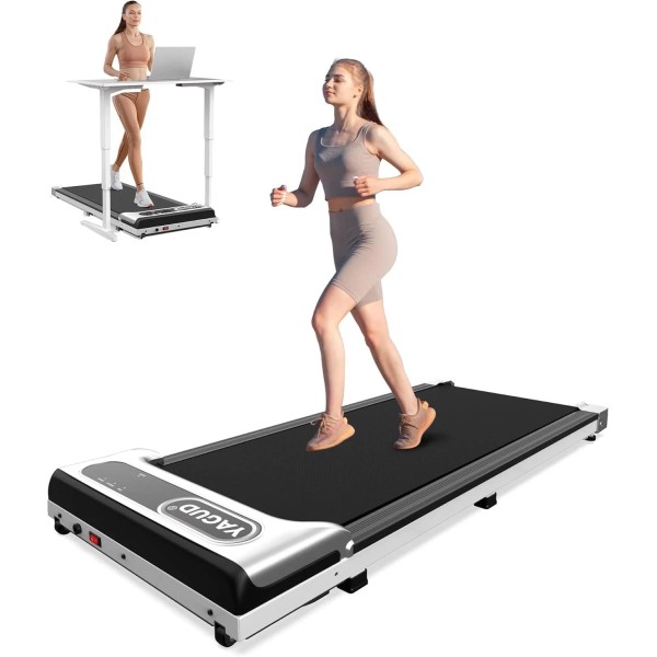 Branded Walking Pad Treadmill with 12% Incline and Handle Bar,