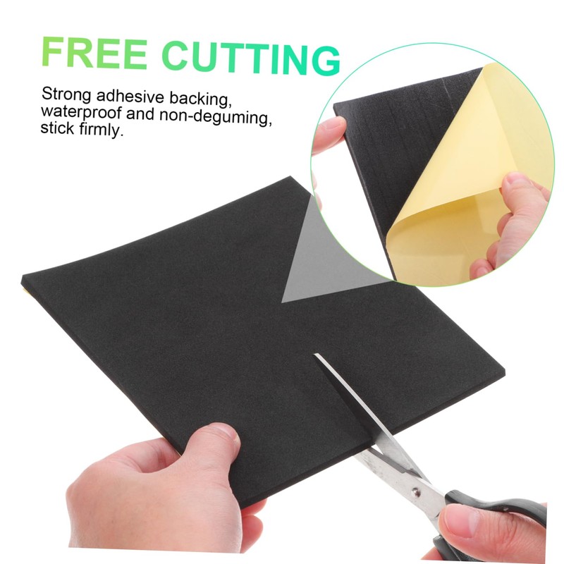 Hohopeti Sound Deadening Mats 5 Pack Large Anti-Vibration Pads Vibration