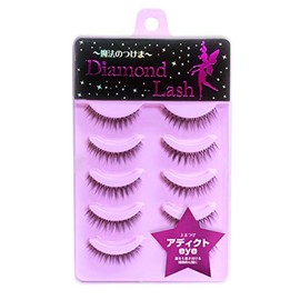 Diamond Lash (Addict Eye) 5 Pairs (For Upper Eyelashes) For Passionate Eyes That Attracts Anyone