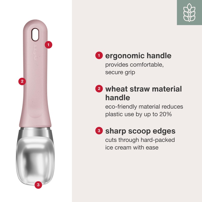 Zyliss Ice Cream Scoop - Stainless Steel Ice Cream Scoop