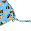 Pencil Storage Bag Bee Pattern High Capacity 127 Holes Multi