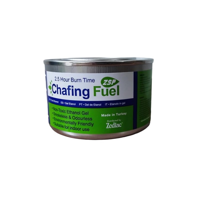 Zodiac Ethanol Chafing Fuel 2.5 Hour Burning Time 1pk