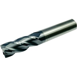 CNC QUALITÄT Solid Carbide Torus End Mill Diameter 3/4 / 5/6 / 8/10 / 12 mm - AlTiN Coated - High Performance Cutting (Diameter 8 R1.0)