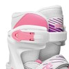Roces QUADDY Girl Skateboard, Bimba, Blanco/Rosa, 30-33