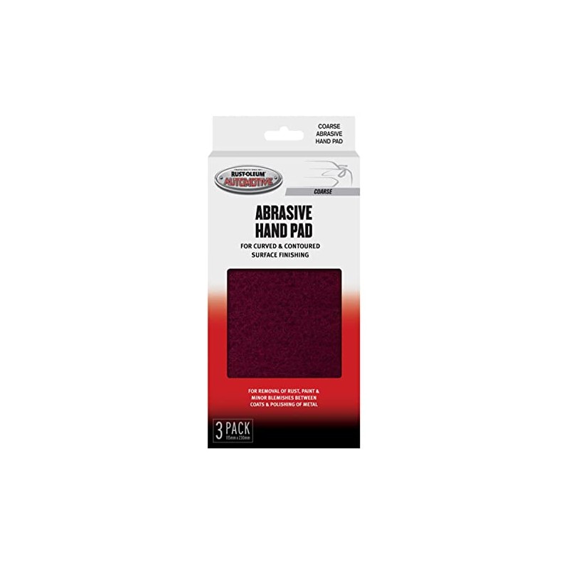 Rust-Oleum Automotive Abrasive Hand Pad, Course