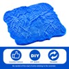 Gisafai 1 Pcs Concrete Stamps Mat Set Concrete Texturing Skin