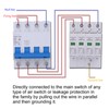 Surge Protective Device Electric Shock Protector Module Arrester Breaker AC380V