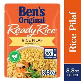 Ben's Original Ready Flavored Rice Pilaf 8.8 Ounce x 5 Pouches