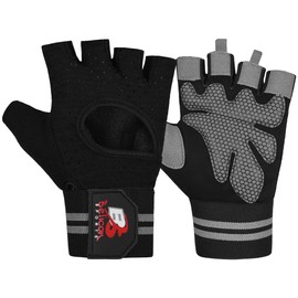 Belicon Sports Sports Training Gloves for Men Women Non-Slip Breathable Padded (L)